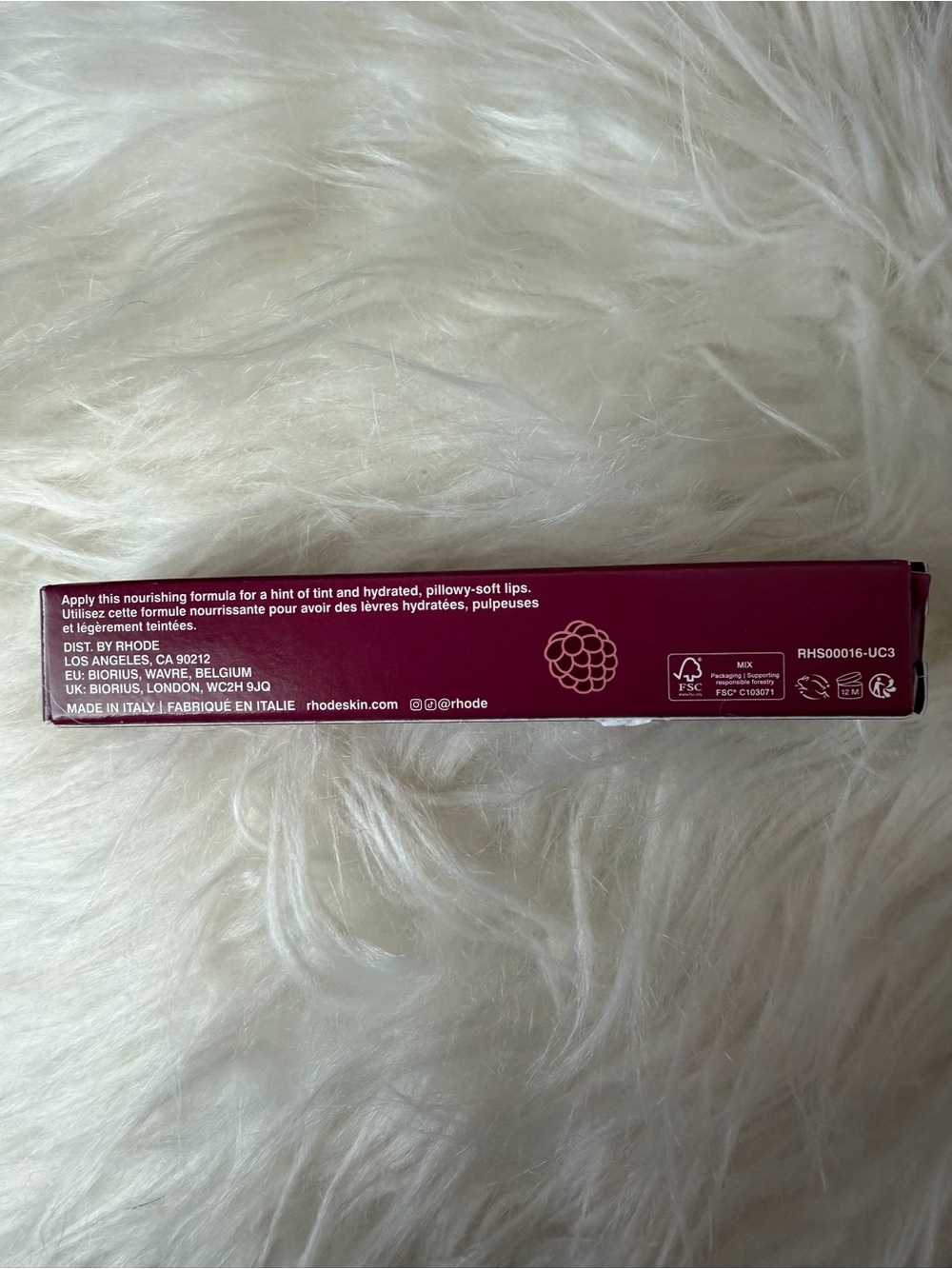 Limited Edition RHODE Peptide Lip Tint - Raspberry jelly - Picture 5 of 6